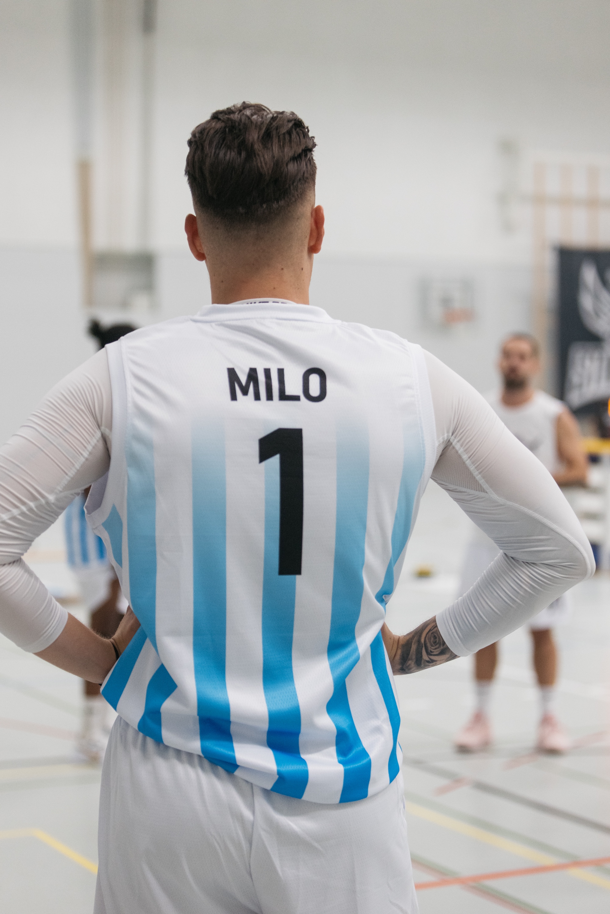Milo im Stingerz Zürich Trikot